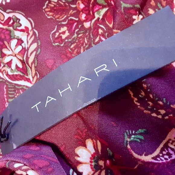 NWT Tahari Wrap Front Ladies Blouse Sz M - Picture 4 of 4